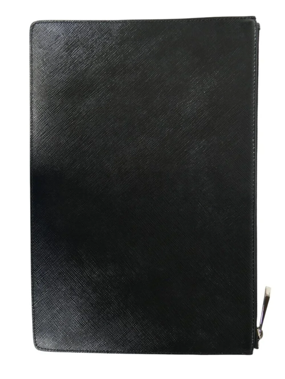 Givenchy 100% Calf Leather Iconic Prints Pouch Black Clutch BB6009B01Z Authentic